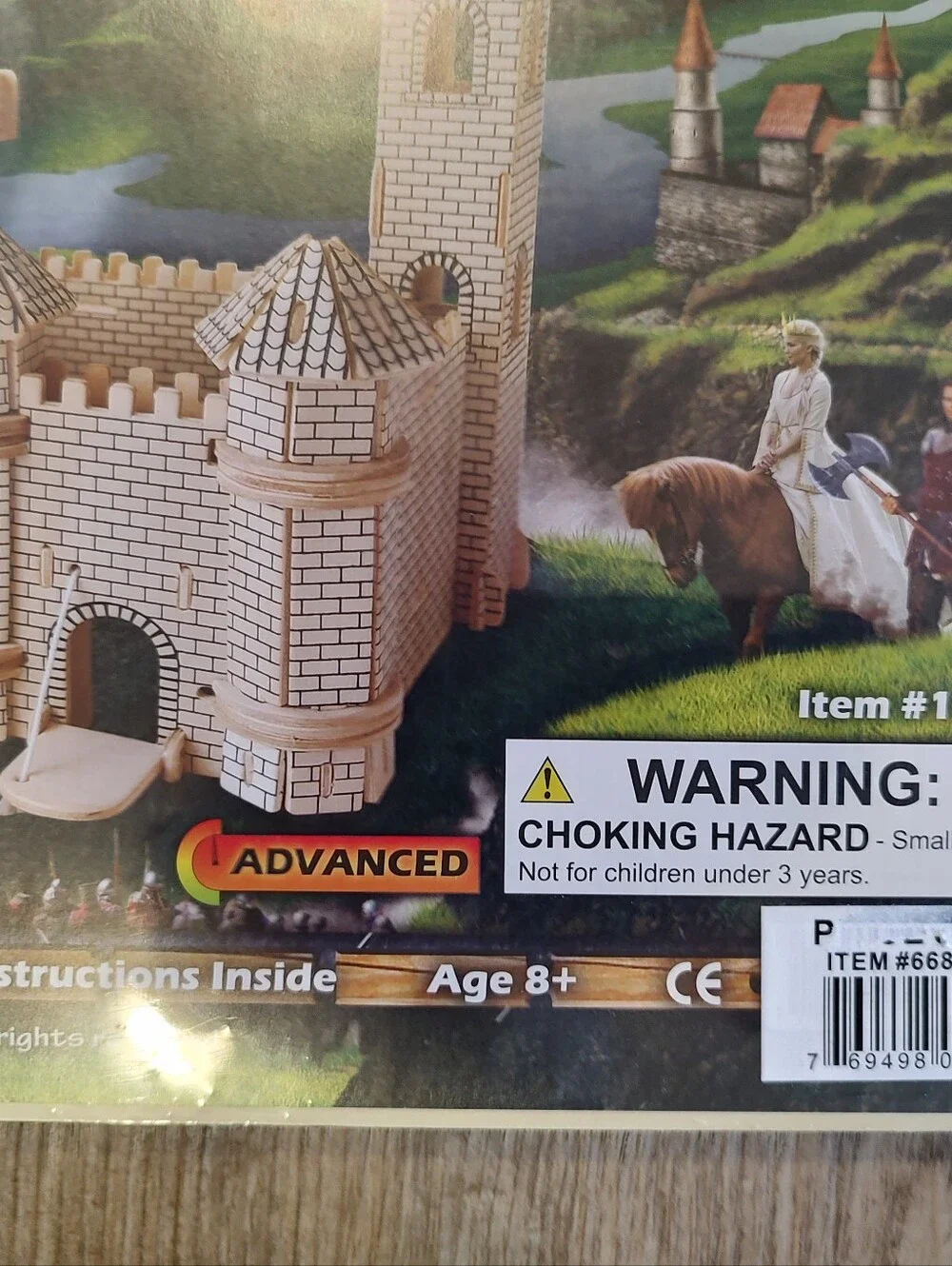Puzzle 3D Wood Puzzle Castle Kit